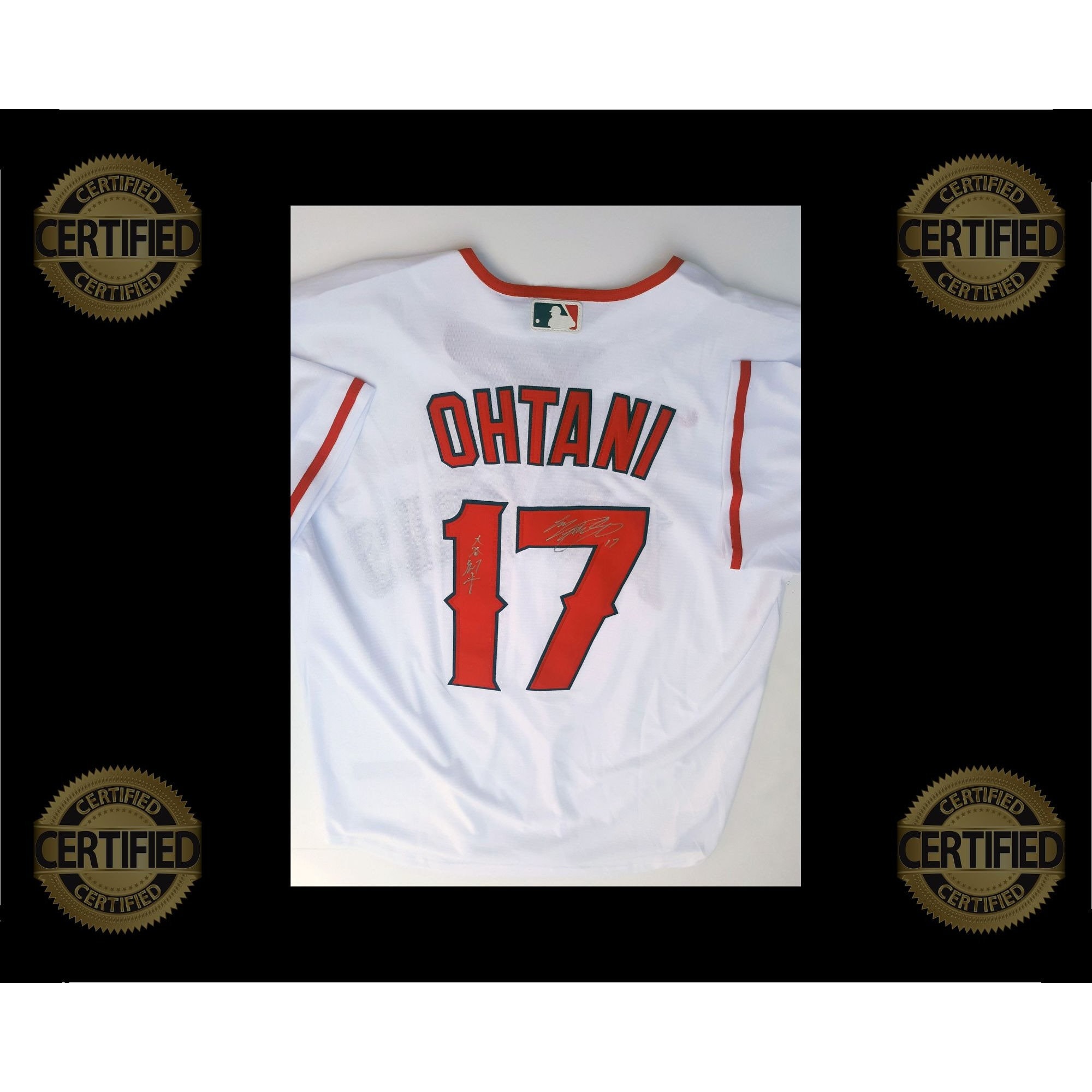 AnastasiasArchives Shohei Ohtani Los Angeles Angels Authentic Jersey Size XL Japanese and English with Proof