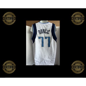 Luka Doncic Dallas Mavericks Nike City Edition Swingman Jersey Chime Patch  2XL