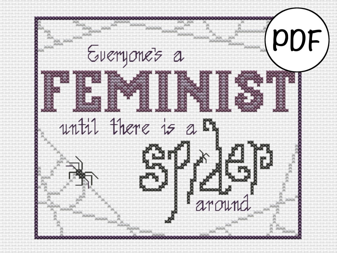 Everyone's A Feminist Until There Is A Spider Around Lyrics