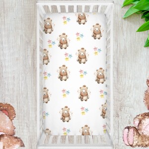 Dreamy Polar Bear Crib (Cot) Sheets - Cozy Comfort Baby Crib Sheets Gift Ideas For Babies Cot Bedding For Babies Cute Baby Sheets Ideas