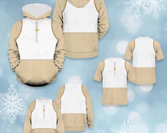 Fiction Rumi Idol Demon 3D Costume, Demons Saja Girl Group Shirt, Rumi Kpop Cosplay Hoodie, Halloween Christmas Kpop Fan Gifts For Him Her