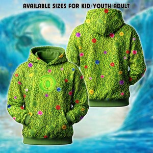 Disney Te Fiti Moana 3D Costume Shirt, Moana Family Matching Te Fiti Shirt, Ocean Island Nature Costume Tee, WDW Family Vacation Trip Shirt image 2