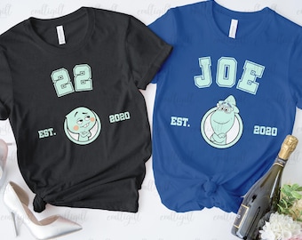 Disney Soul Movie Characters Shirt, 22 & Joe Soul Shirt, WDW Soulmate Shirt, Soul Mate Animated Joe 22 Shirt, Disneyland Family Trip Shirt