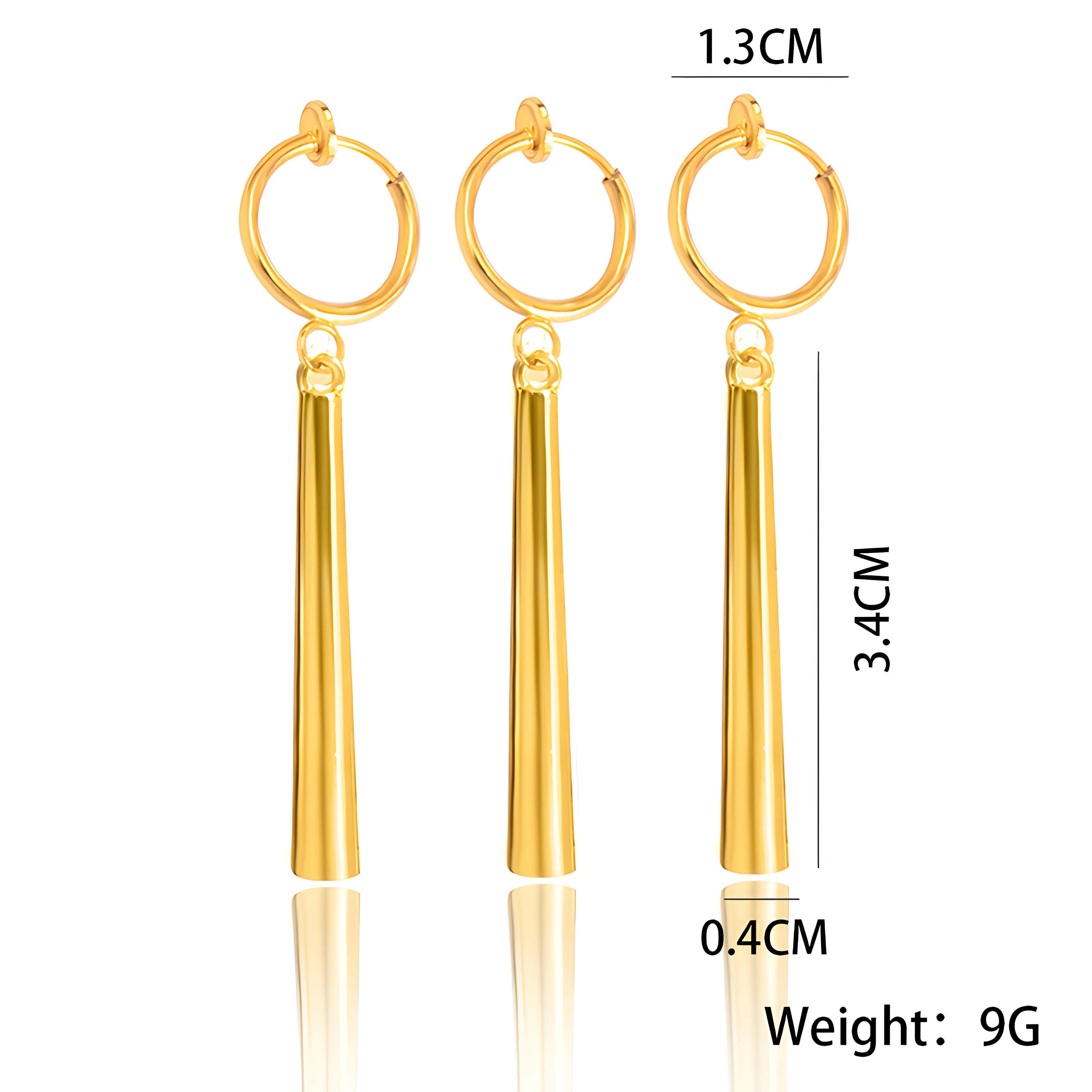 Zoro Ohrringe 14k gold Zoro Cosplay hypoallergen Non Etsy Schweiz