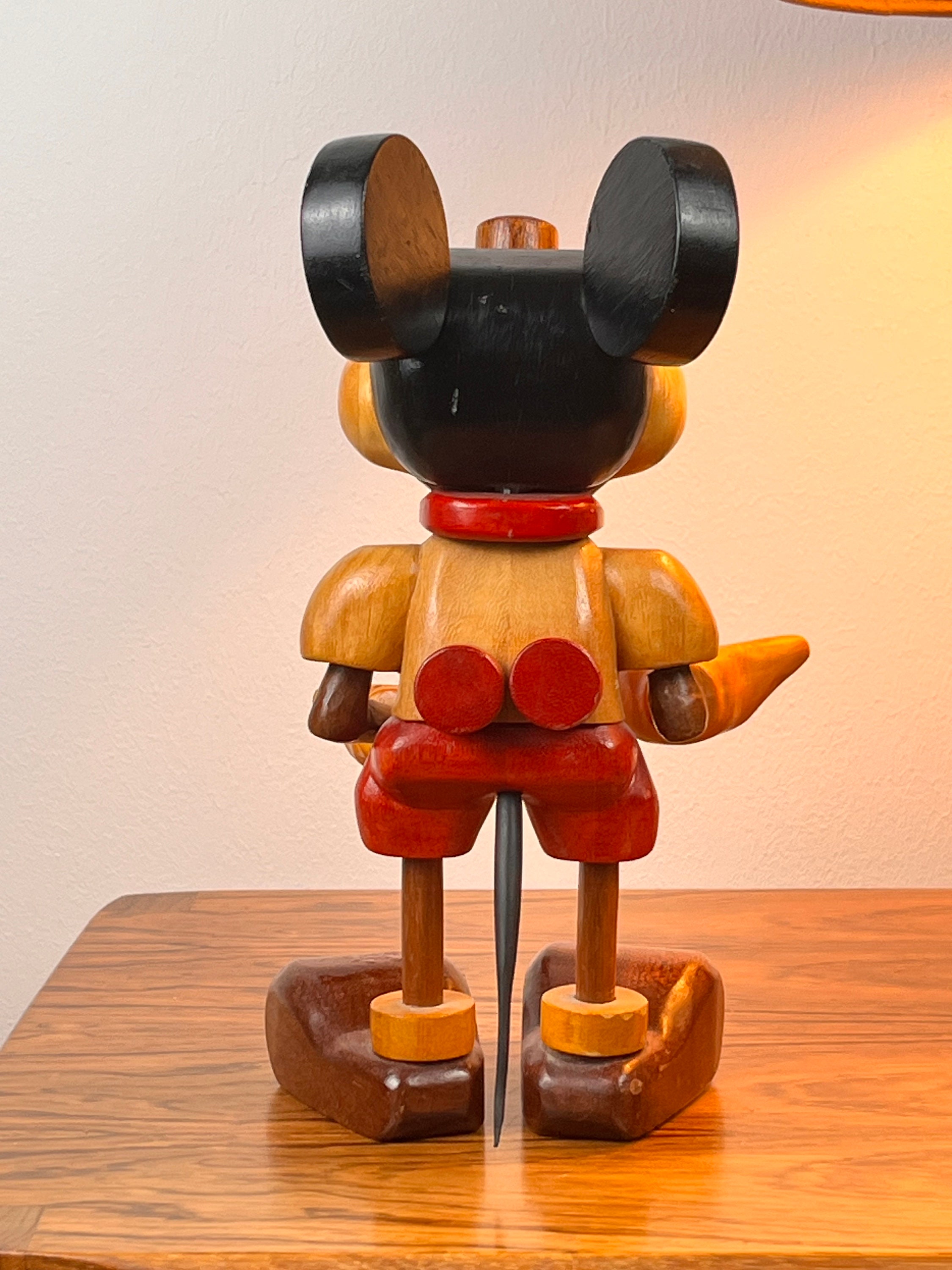 ミッキーマウス アメリカフラッグ ヴィンテージ 置物 レア