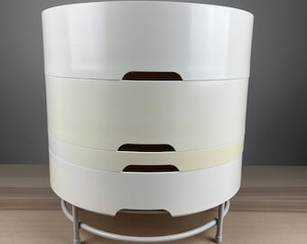 Tisch IKEA PS 2014 Vintage‑Tisch mit Stauraum – Design von Richardson, Brill & Williams – moderner Beistelltisch in ikonischem PS‑Look