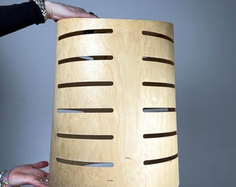 Ruud‑Jan Kokke TC – tragbarer Design‑Hocker – DESIGNUM Niederlande – Birkensperrholz – Dutch Modernism – Vintage Stool