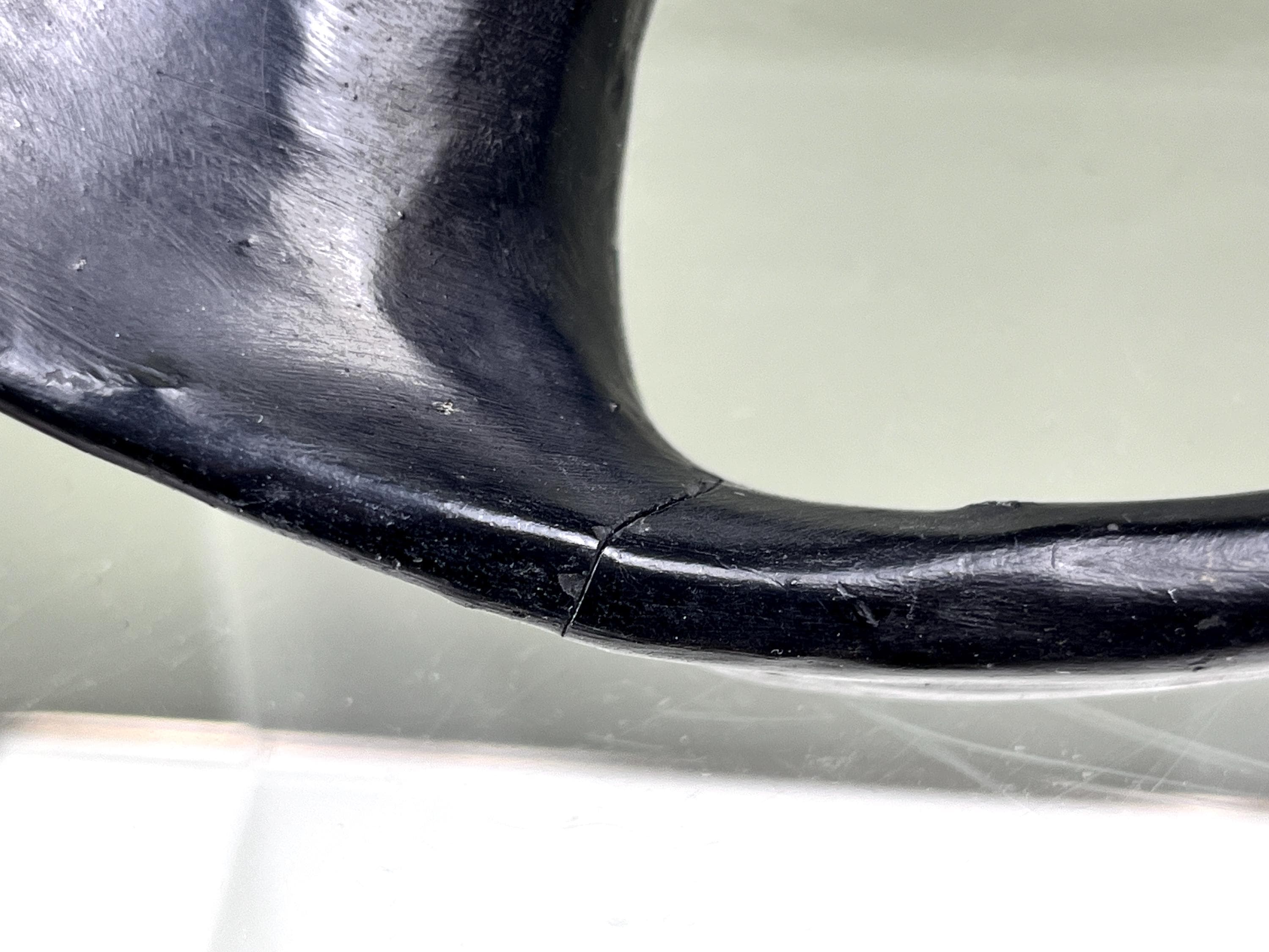 花瓶 - オアハカの黒陶器、メキシコの民芸品 オアハカの黒粘土陶器、黒