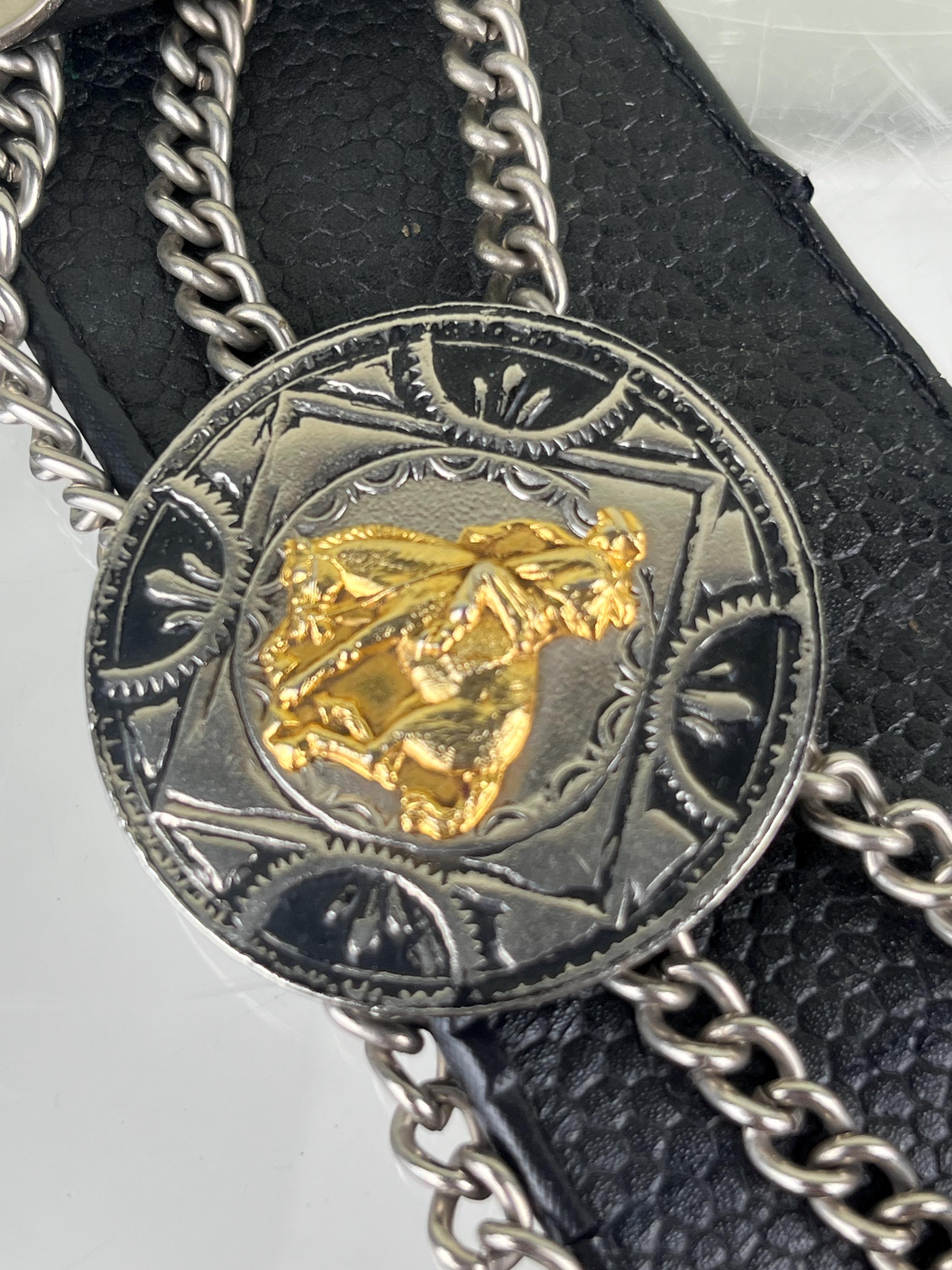 Argentinian Vintage Gaucho Cowhide Coin BeltSize 25/26” Buckle Belt | GauchoLife main image 4