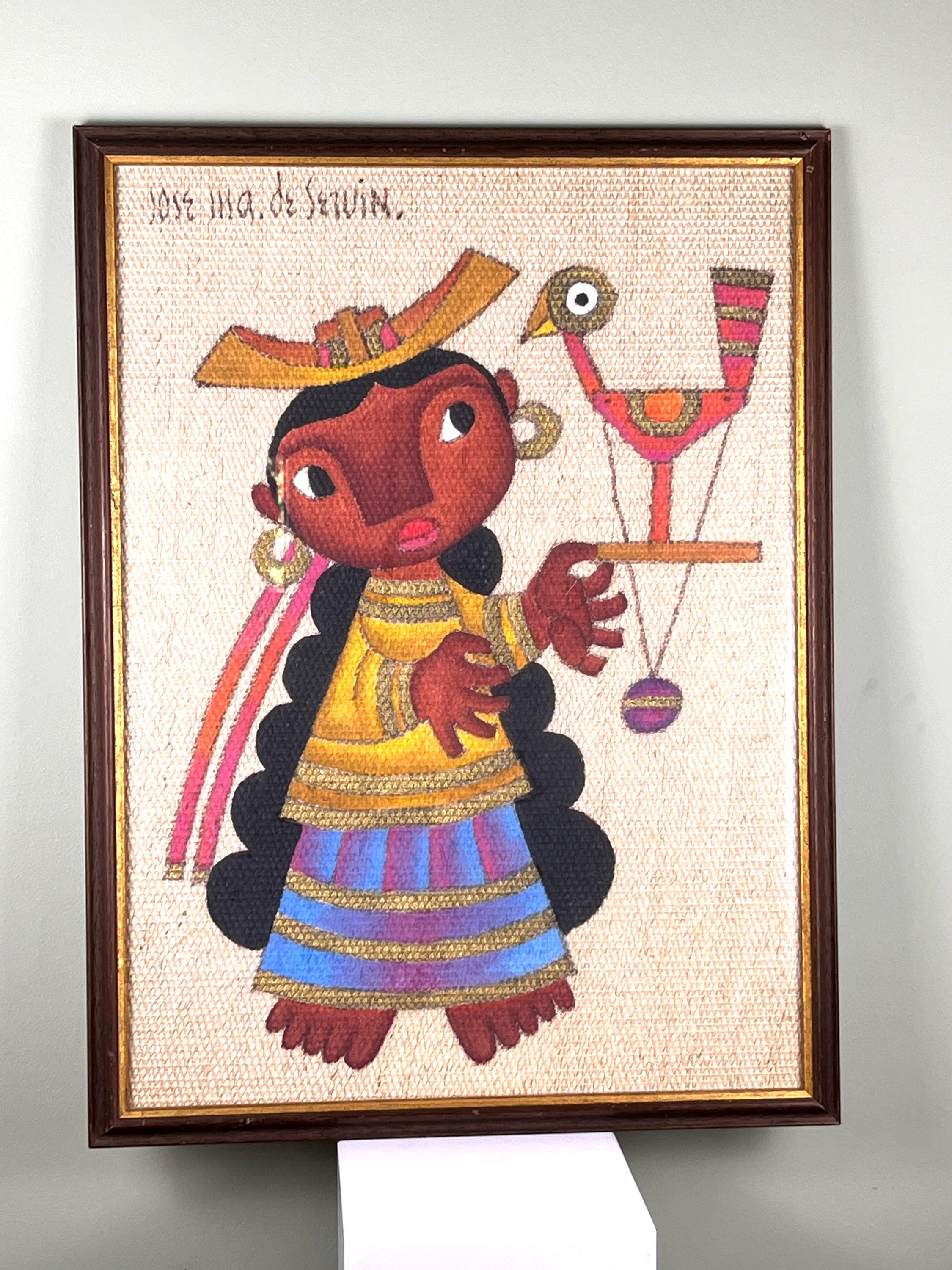 ホセ・マリア・デ・セルヴァン (1917-1983) I メキシコ民俗芸術、黄