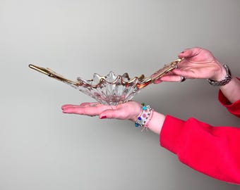 エミール・ガレ風ガラス花瓶：黄色と紫のアールヌーボー装飾 - Etsy 日本