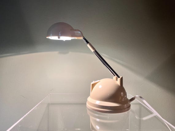 Vintage IKEA Espressivo Lampe I verstellbare Teleskop Schreibtischlampe - Retro Tischlampe - Memphis Design - Nachttischlampe, Teleskoplampe