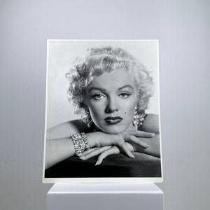Marilyn Monroe I Colección Julika Busse I Impresión en cartón Póster fotográfico Retrato I publicado por Art&Book impreso en Alemania Oeste