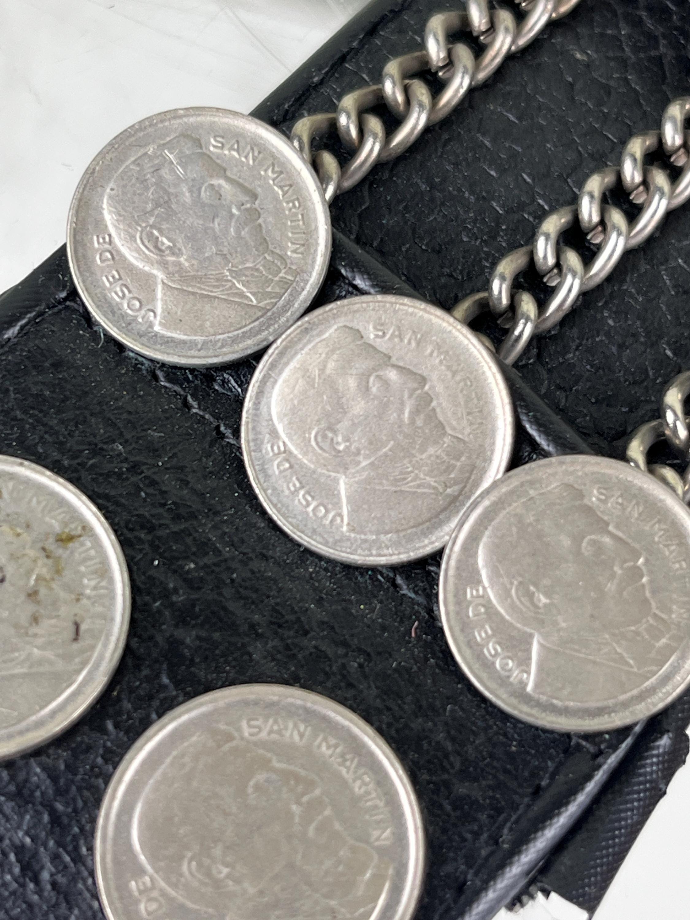 Vintage Coin Belt – Gaucho Belt From Argentina, 1960s  display picture 2