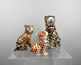 Porcelain Leopard by Ronzan, Italy 1970 - Etsy