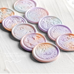 Wunderland Serie | Siegelstempel | geprägter Kupferkopf | Metallstempel | Personalisierter Stempel | Für Karten, Umschläge, Hochzeitseinladungen