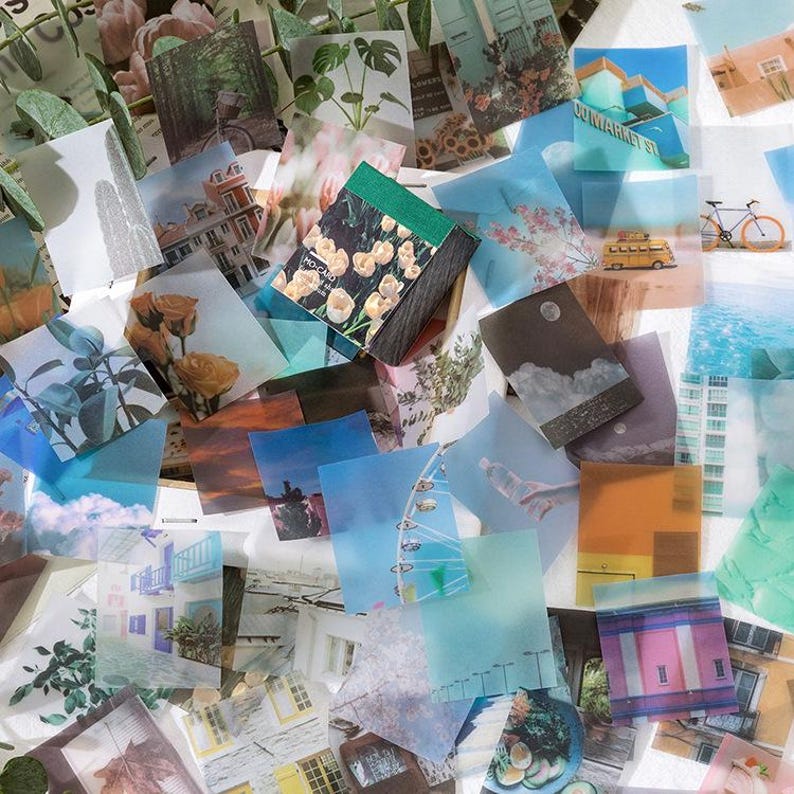 Junk Journal Kits Scrapbook Paper | 366PCS | Vintage Style Collage ...
