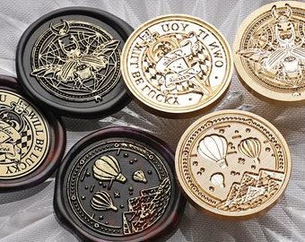 Dreamcatcher series | Wax Seal Stamp | embossed copper head | Metal Stamp | Personalized Stamp | For Cards, Envelopes, Wedding Invitations