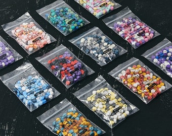 100 pcs/bag Wax Stamp Beads,104 Colors for Wax Seal,Wax Seal Beads Bulk, Sealing Wax Beads for Wax Seal Stamp, Envelope, Wedding Invitation