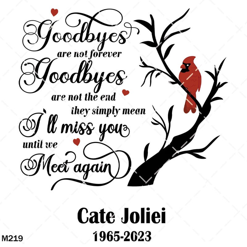 Memorial Cardinal Svg - Etsy