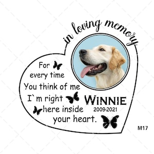 For Every Time You Think Of Me Svg, In Memory Of Dogs Svg, In Loving Memory Svg, Pet Memorial Svg, Dog Loss Svg, Paw Print Svg, Svg For Pets