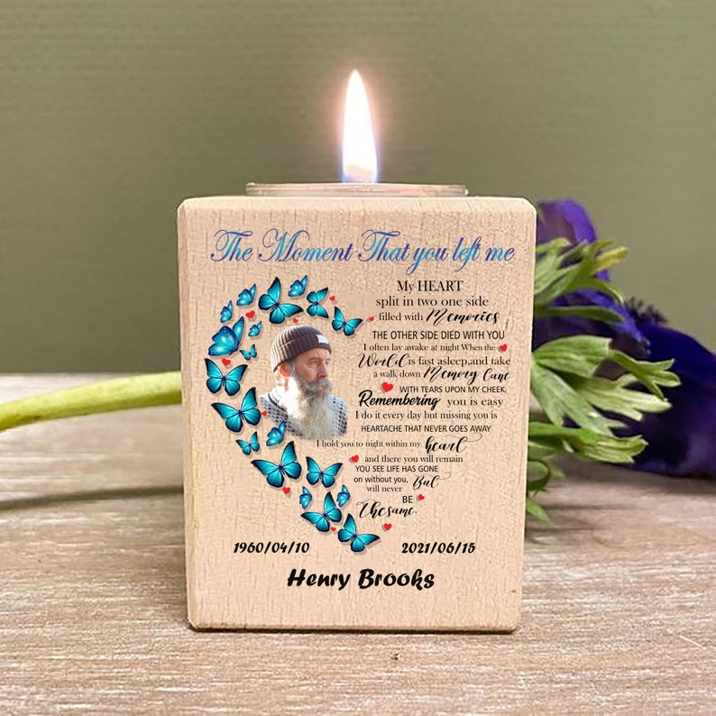 Memorial Butterfly Heart Photo Frame PNG Template (digital Download) - Etsy