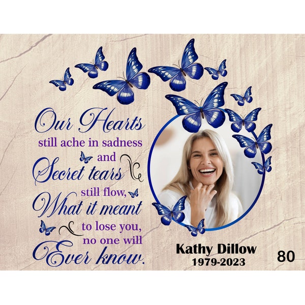 Rest In Peace Png Files, Memorial Quotes Png, In Memory Of Png Designs, Butterfly Png, In Loving Memory Png For Shirts, Memorial Png Files
