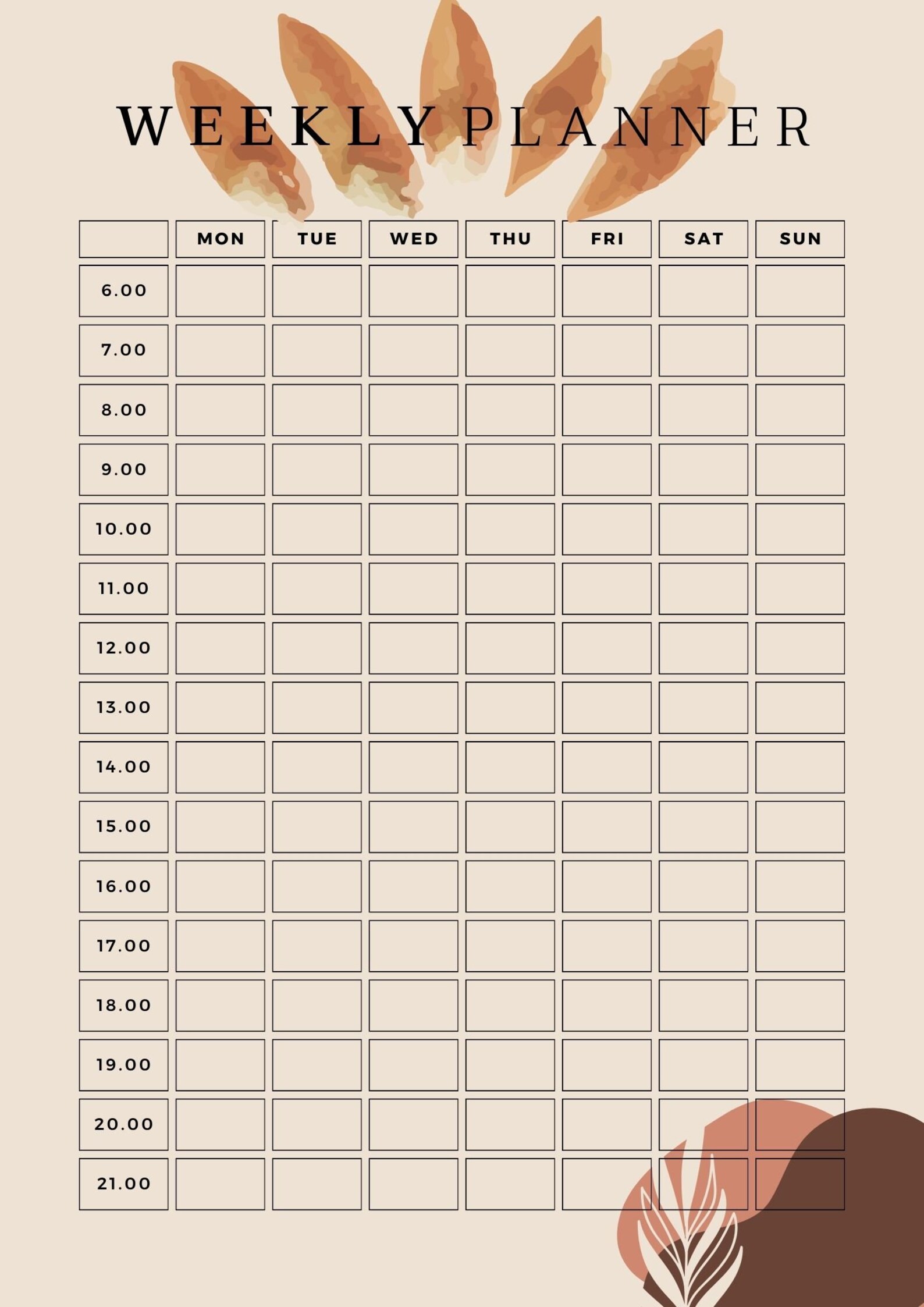 2024 Printable Calendar Set With Monthly Journal, Minimalist Tracker ...