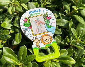 Babyshower gunsten | Gepersonaliseerde Baby Footprint magneetflesopeners voor onvergetelijk