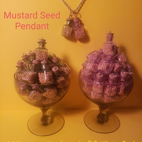 Mustard Seed Faith Pendant