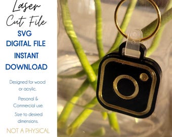 DIGITAL FILE! NFC Digital Business Card Bundle svg for Laser Cutting | Social Media | Instagram | Linktree | Shopify | Pinterest| 2 Files