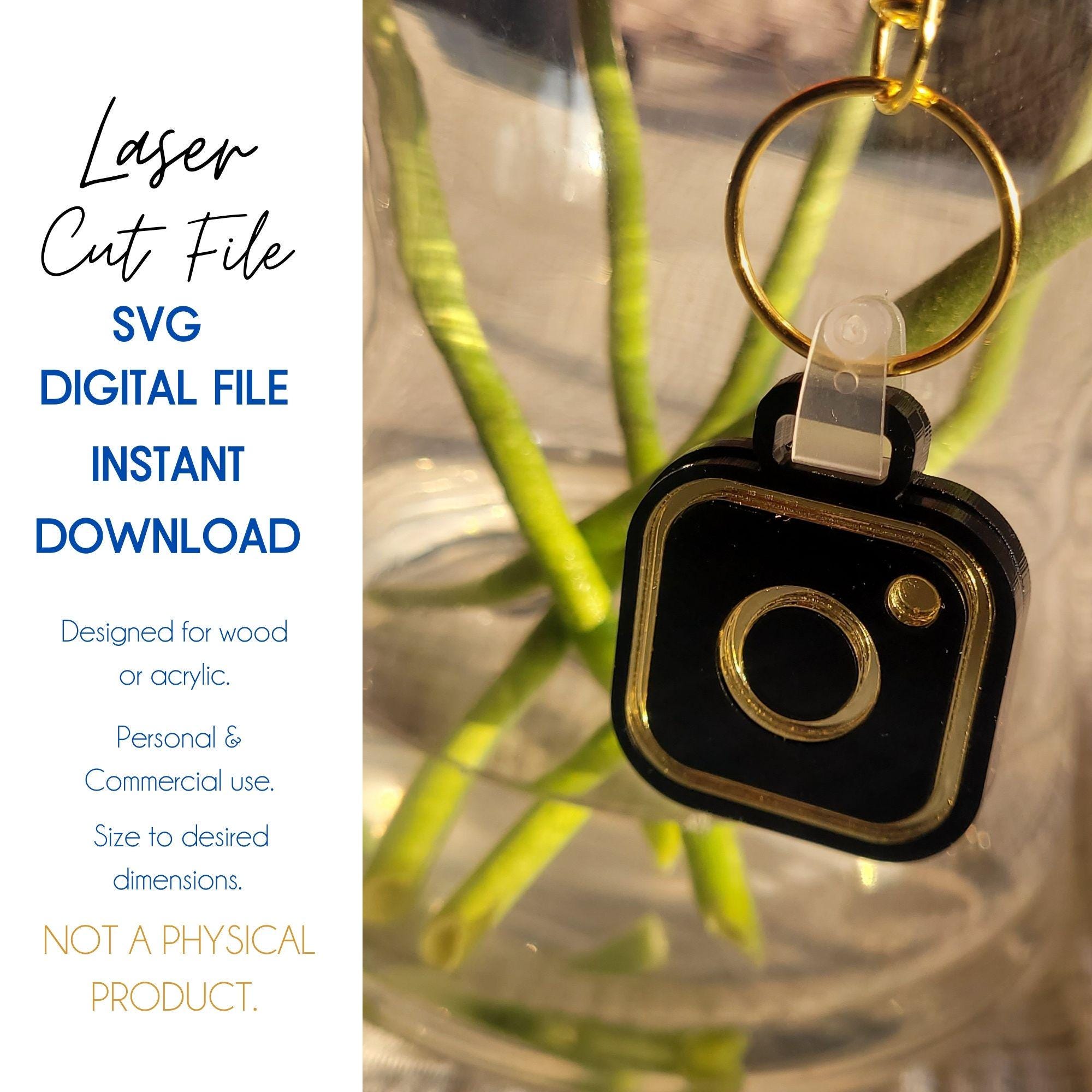 DIGITAL FILE! NFC Digital Business Card Bundle Svg for Laser Cutting ...