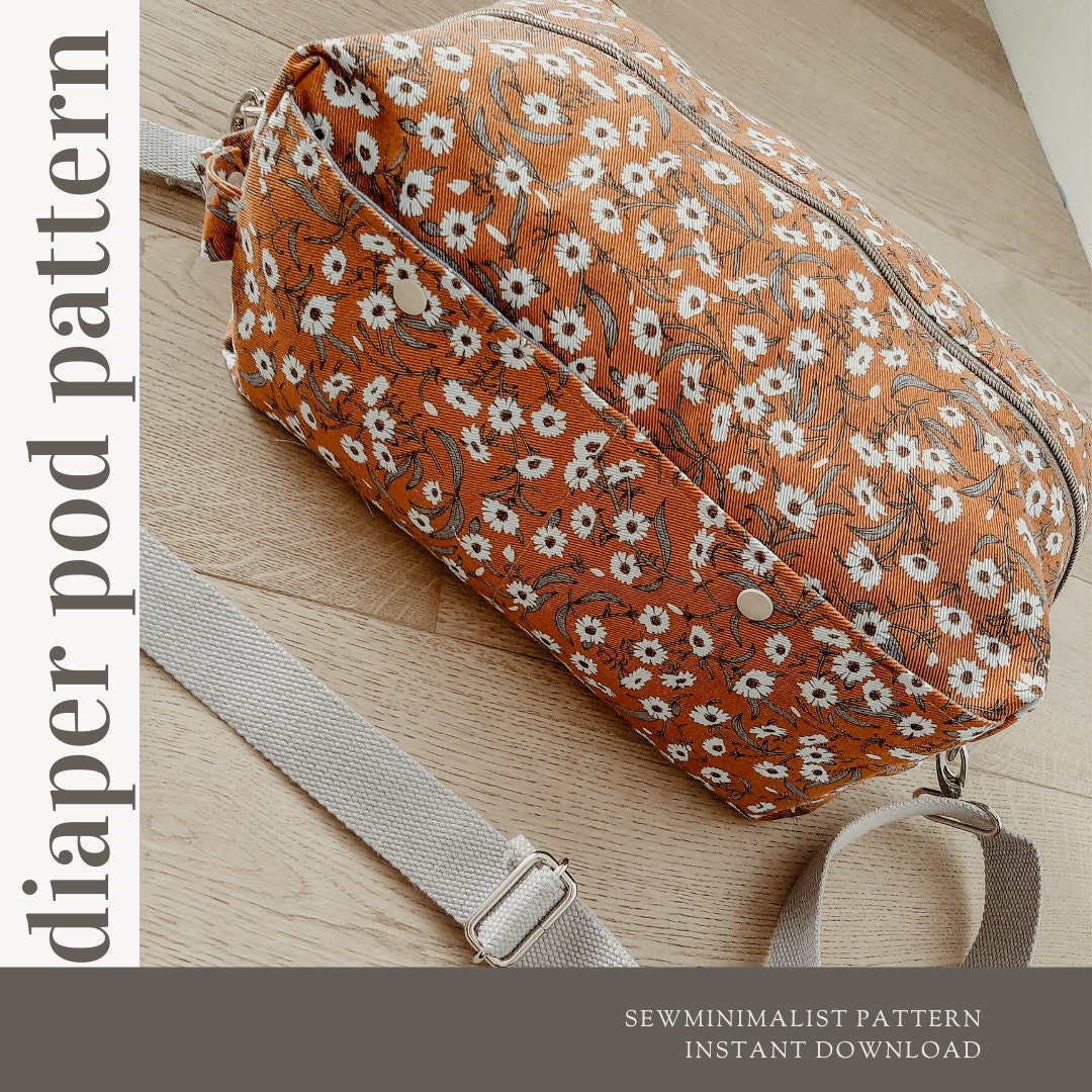 Baby Stroller Bag Sewing Pattern Bag for New Baby Handmade Gift Pattern ...
