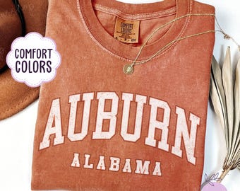 Vintage 90s Russell Tag Auburn Spellout Big Logo Embroiered Sweatshirt Jumper Sweater University Auburn Crewneck Colour Navyblue Size M Etsy