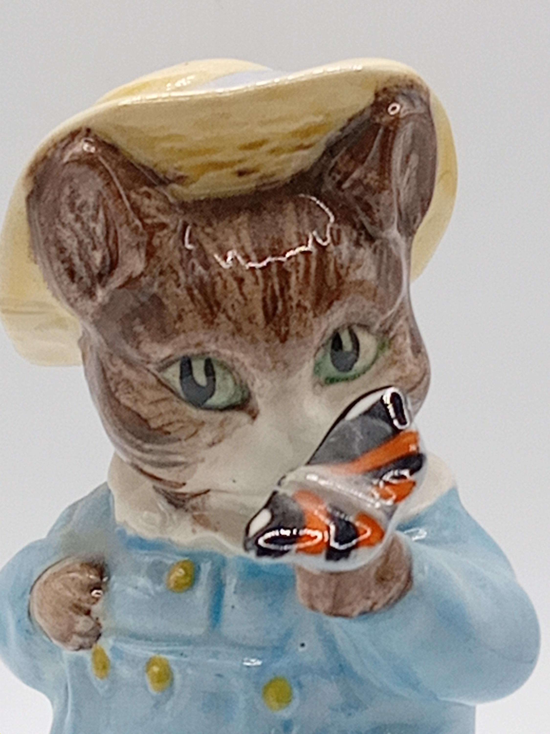 Beatrix Potter Beswick - Tom Kitten and Butterfly Rare