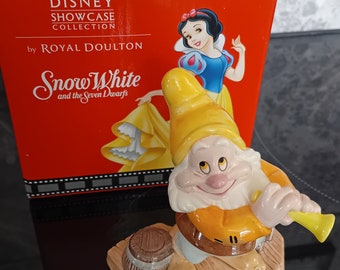 Snow White and the 7 Dwarfs Vintage Royal Doulton - Happy- "Happy, Thats Me"