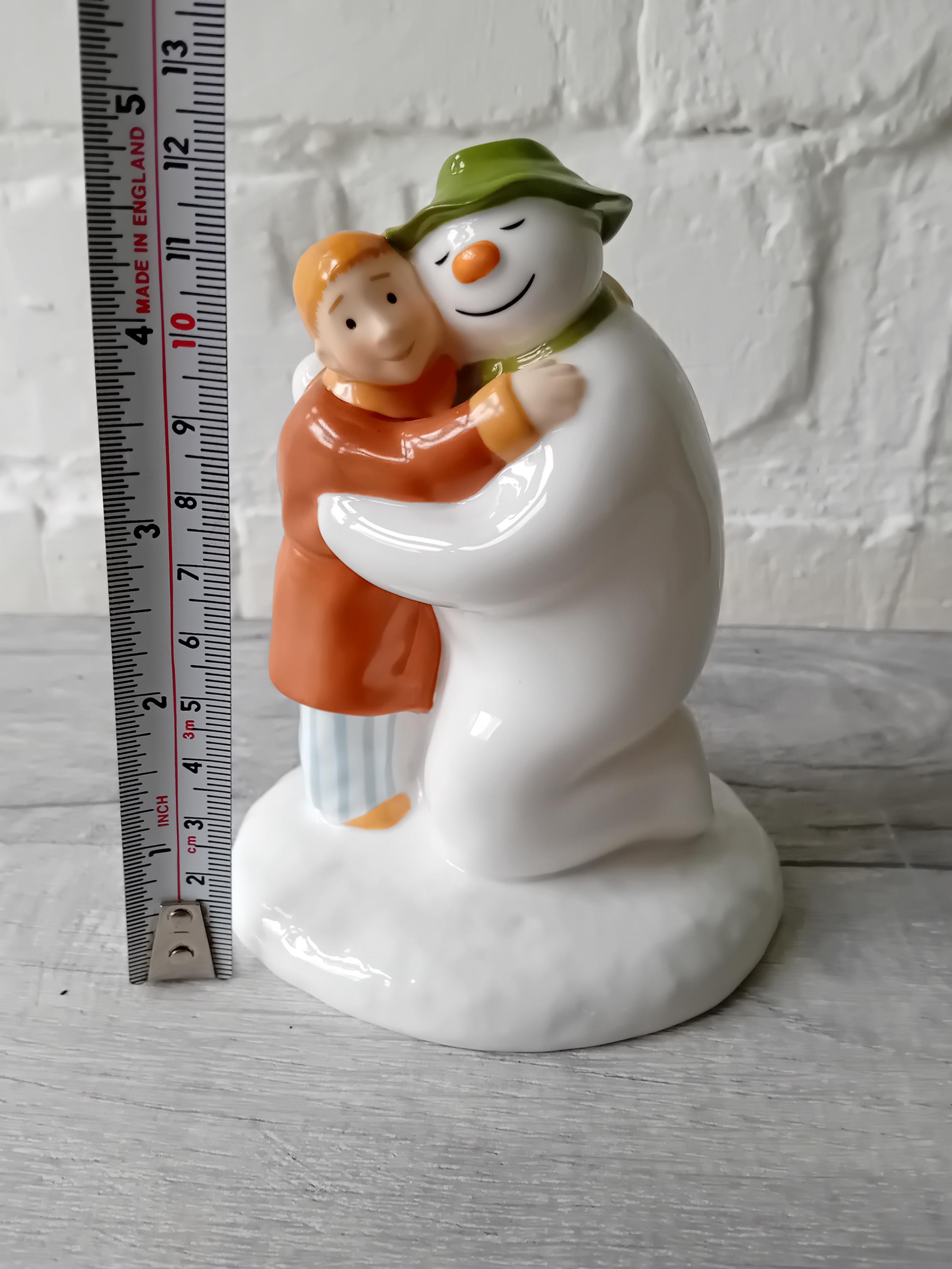 COALPORT お人形ボンチャイナ　2体 Coalport Bone China- the Snowman, First Edition. 