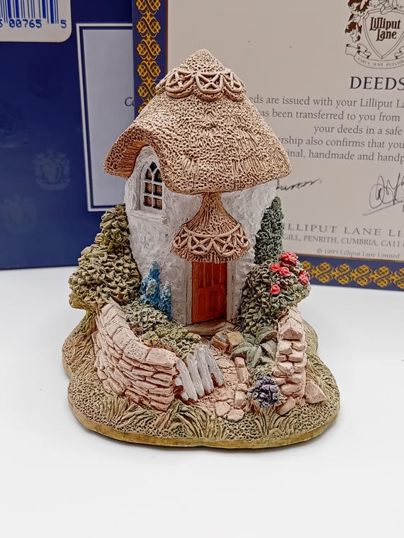Lilliput Lane Collectable Cottage- Boxed. Thimble Cottage. - Etsy