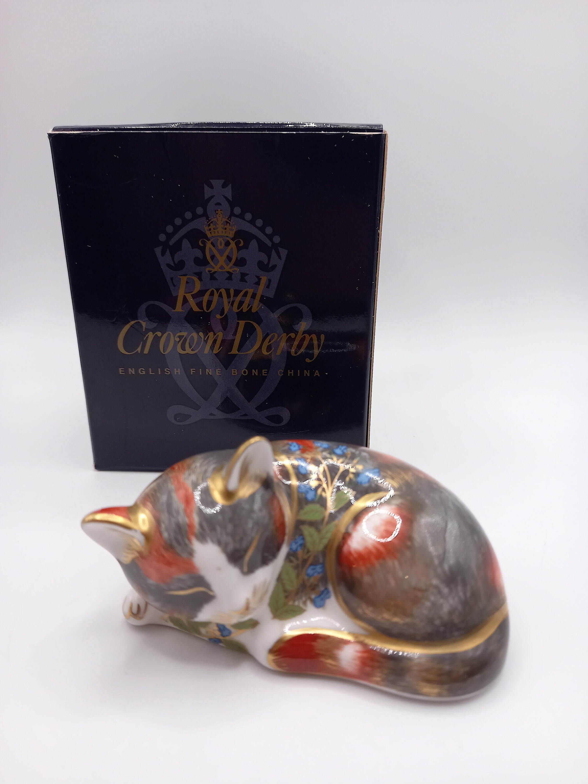 美品‼️ロイヤルクラウンダービーCatnip Kitten ロイヤルクラウンダービーCatnip Kitten