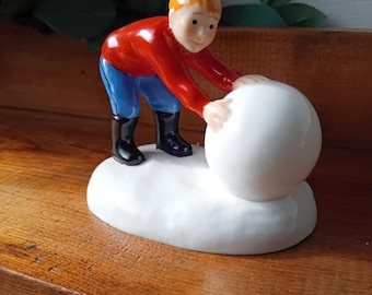 Coalport , The Snowman - 