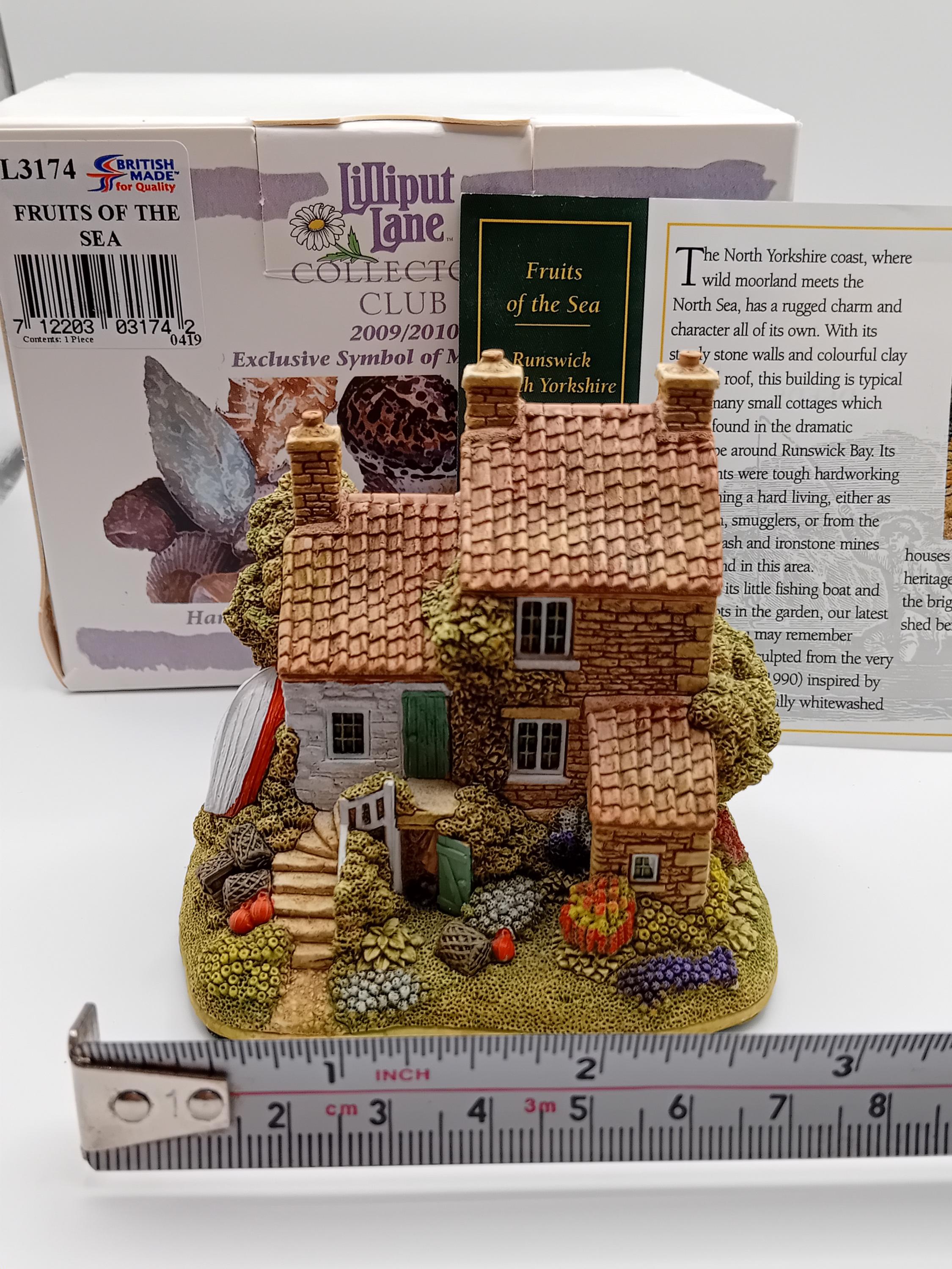 Lilliput Lane Collectable Cottage- Boxed as New - Fruits of the