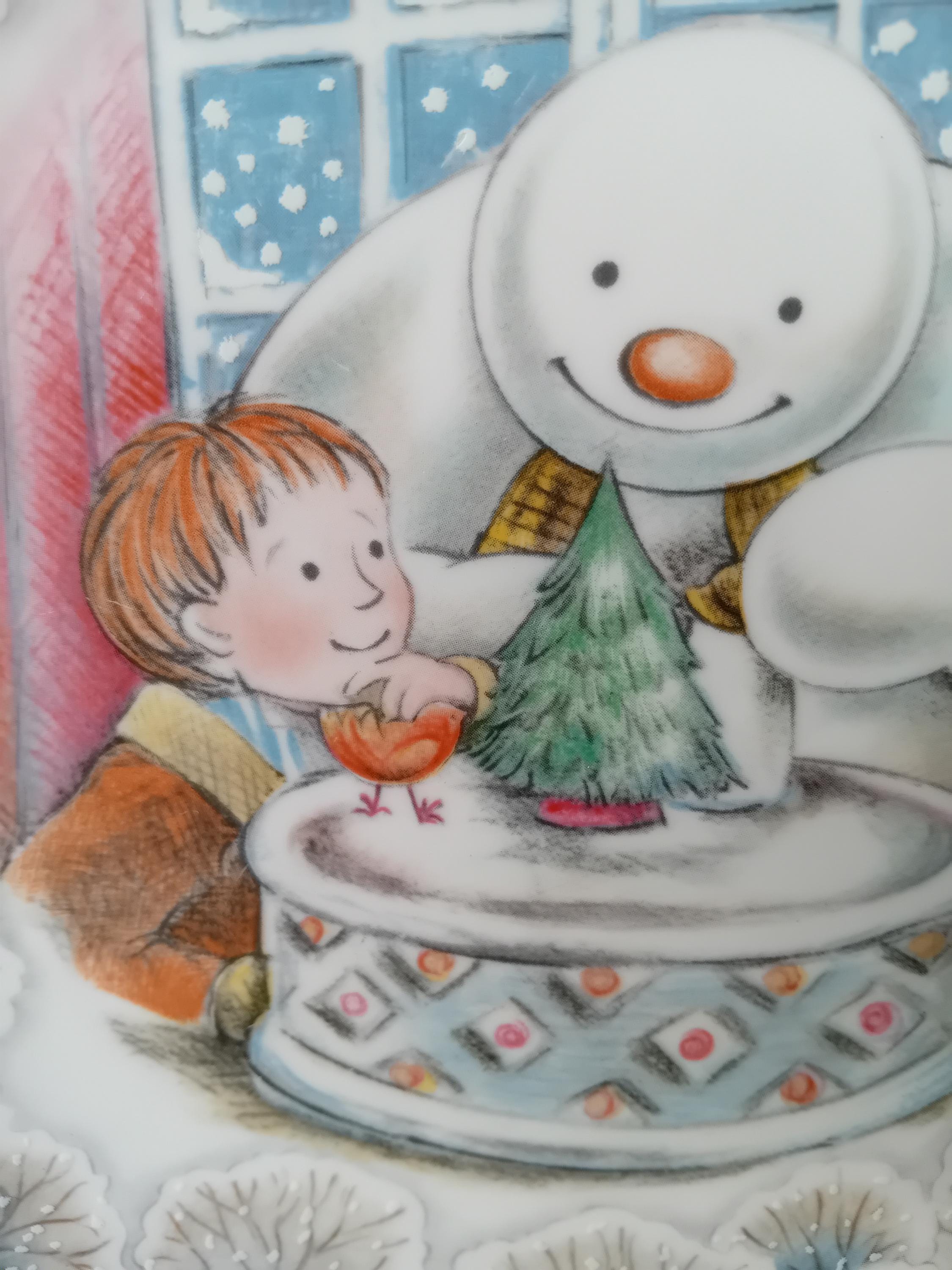 Vintage Royal Doulton - the Snowman Collectors Plate. 