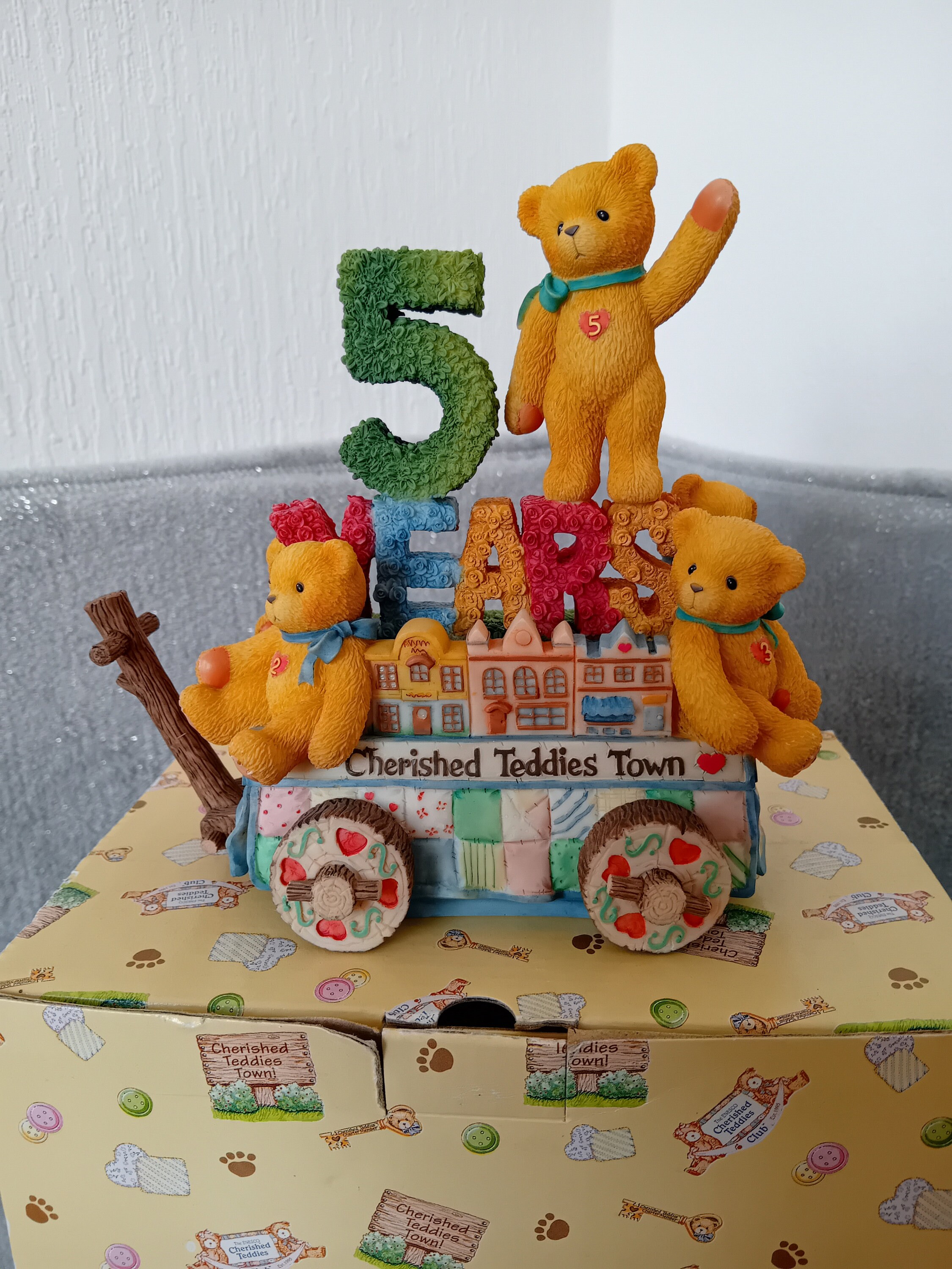 売れ筋アイテムラン Teddies. Cherished Members Etsy - Figure Anniversary 5th Only その他
