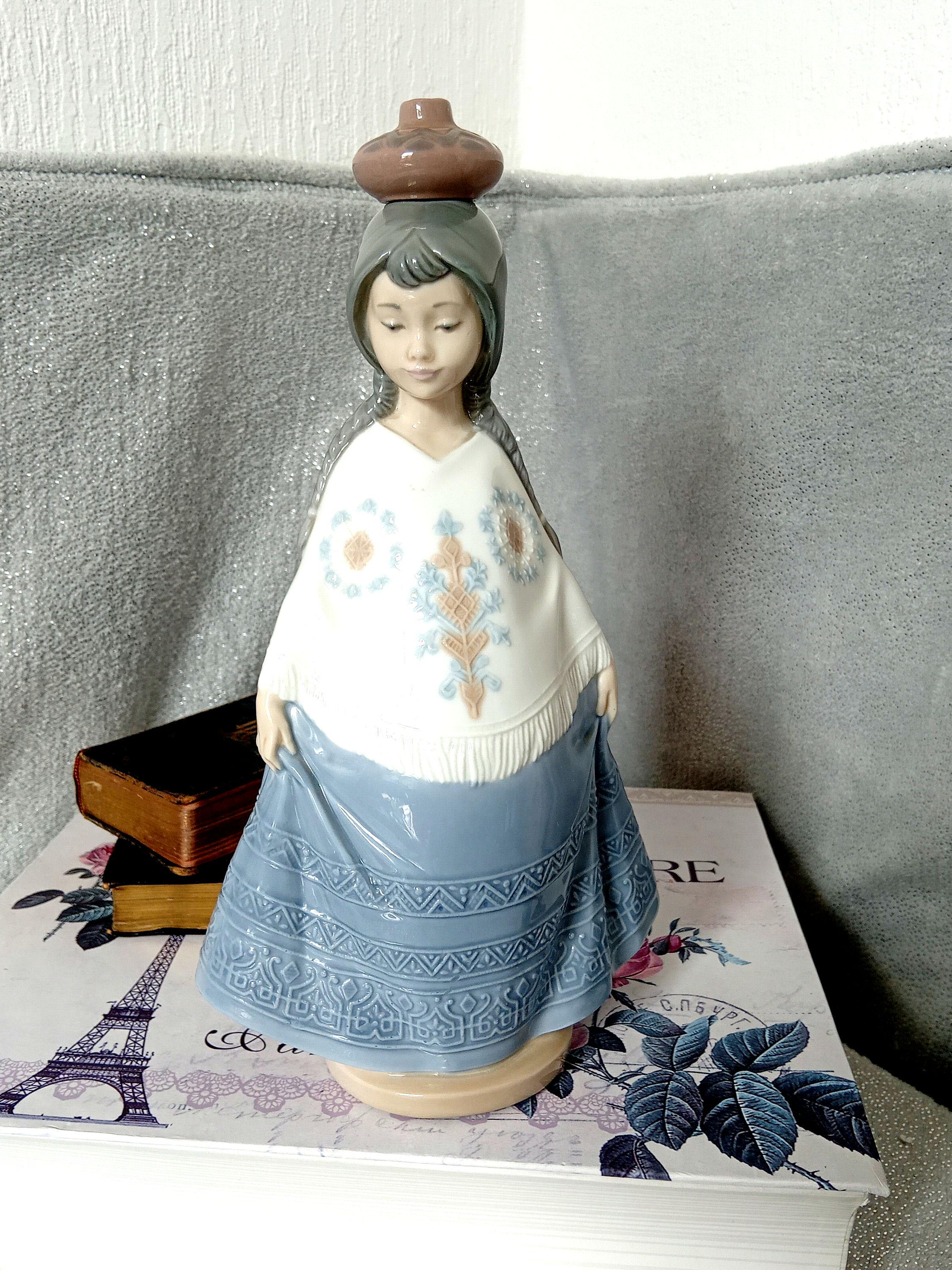 Nao by Lladro - Chiquita G359- Mexican Girl 1988 - Etsy