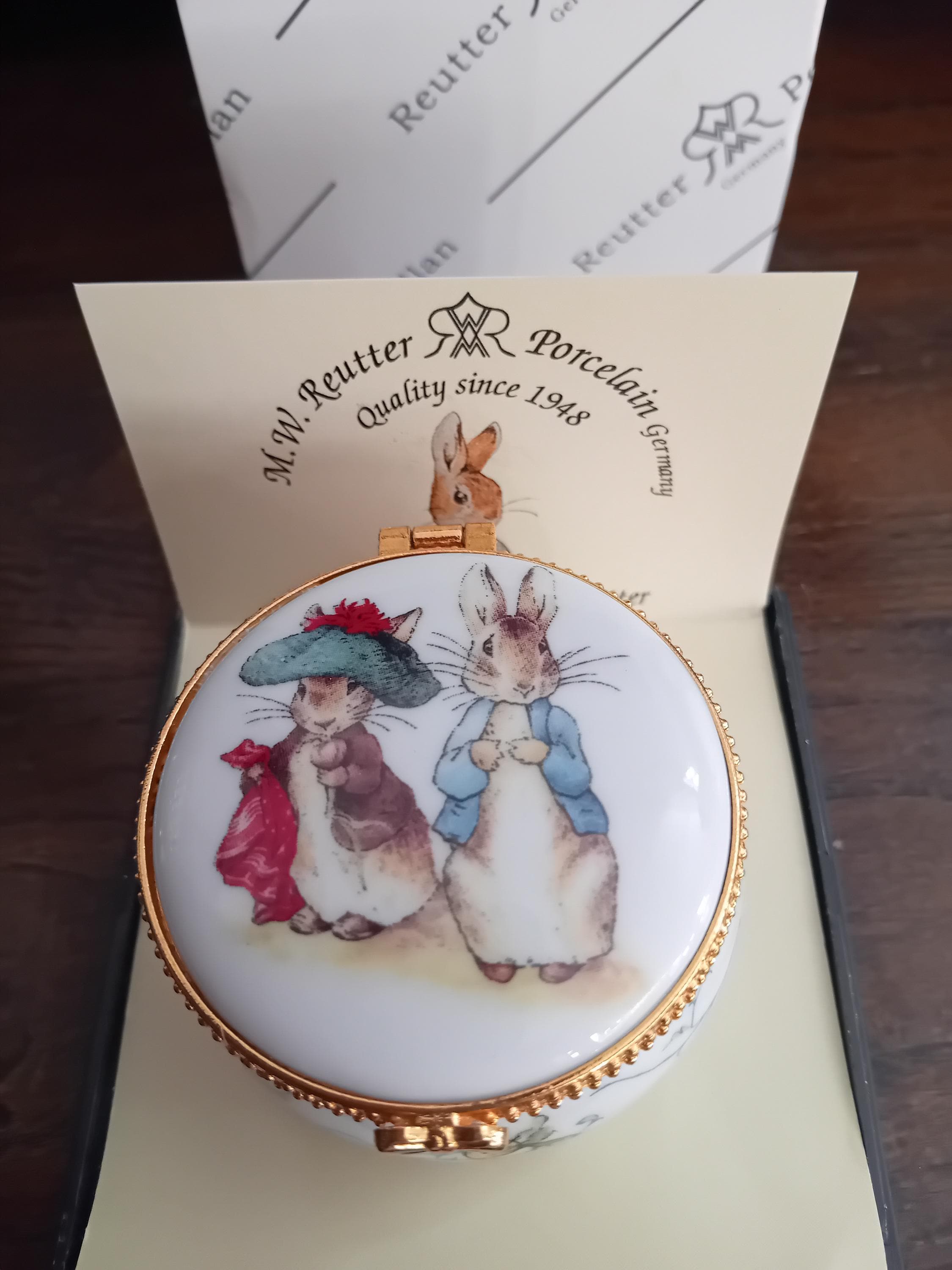 Peter Rabbit Trinket Box - Etsy