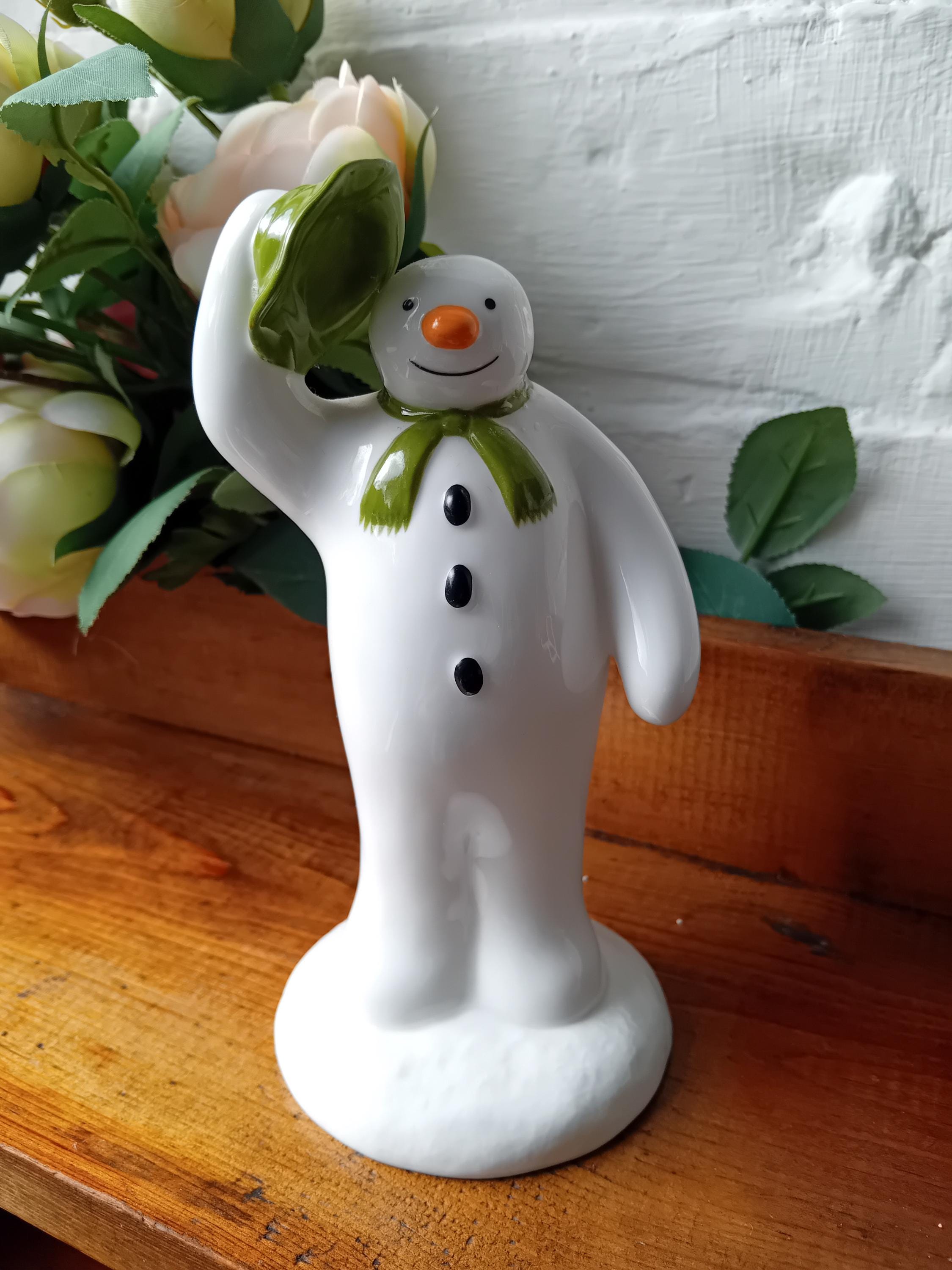 未使用保管品 COALPORT スノーマン フィギュアリン 陶器 Coalport Snowman - Etsy