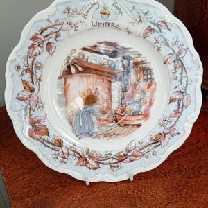 Brambly Hedge Four Seasons Plates - Etsy
