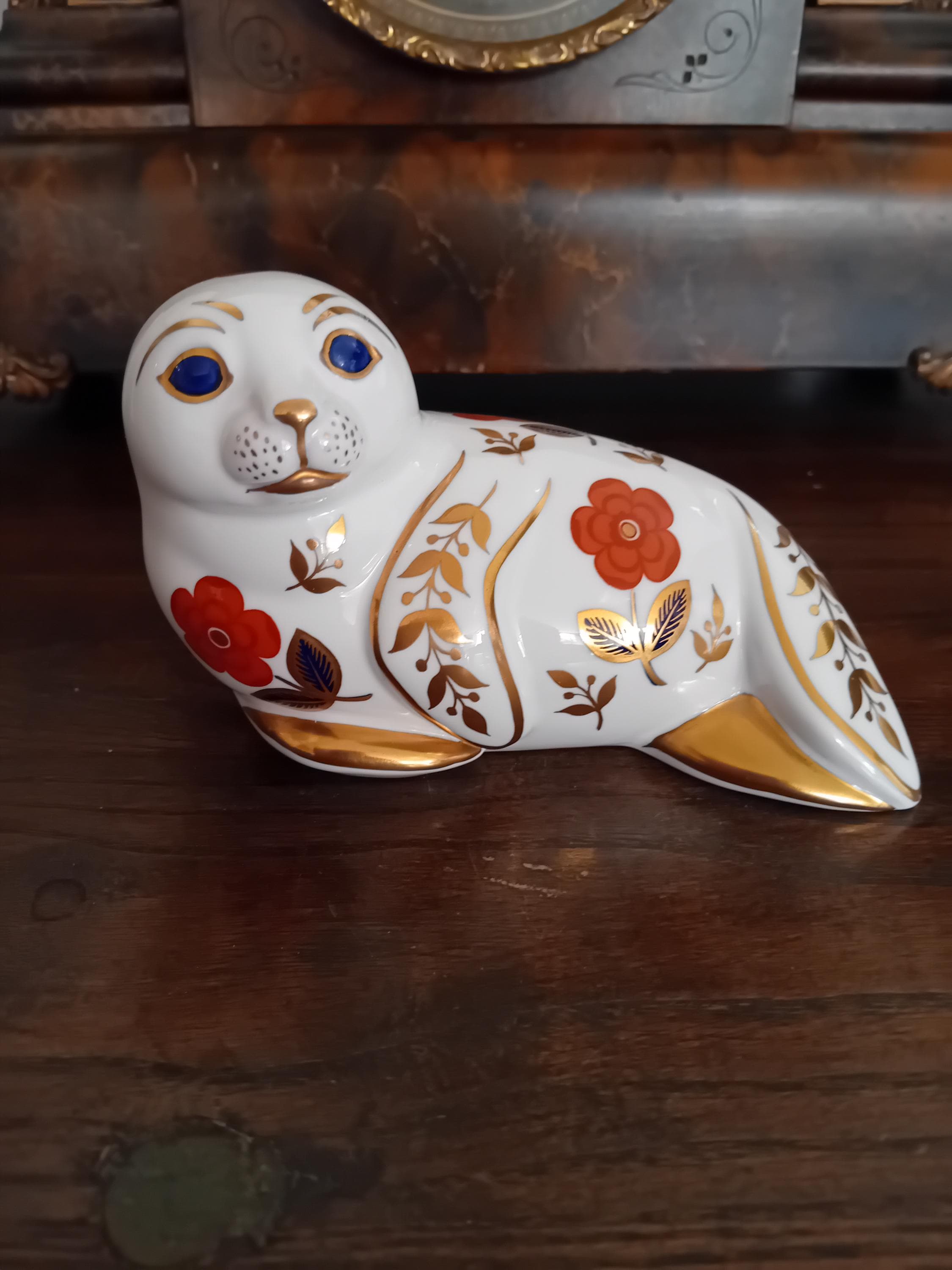 Royal Crown Derby Dolphin Paperweight - Etsy