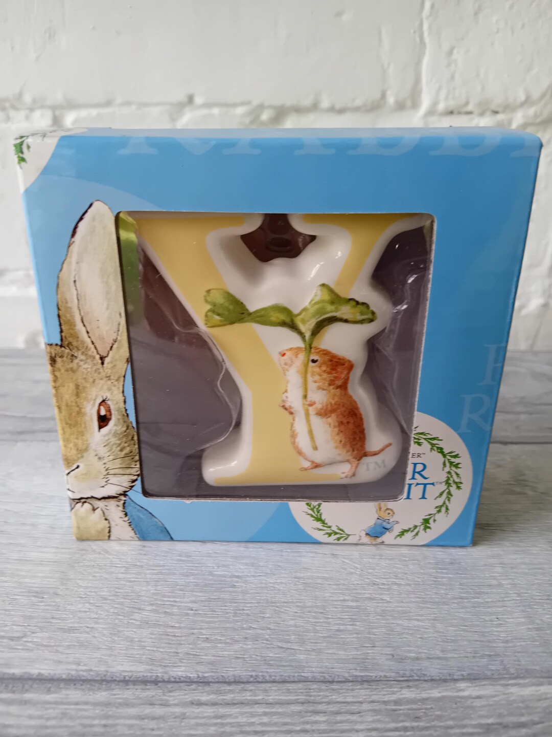 Beatrix Potter, Peter Rabbit. Enesco Alphabet Capital Letter Y - Timmie ...