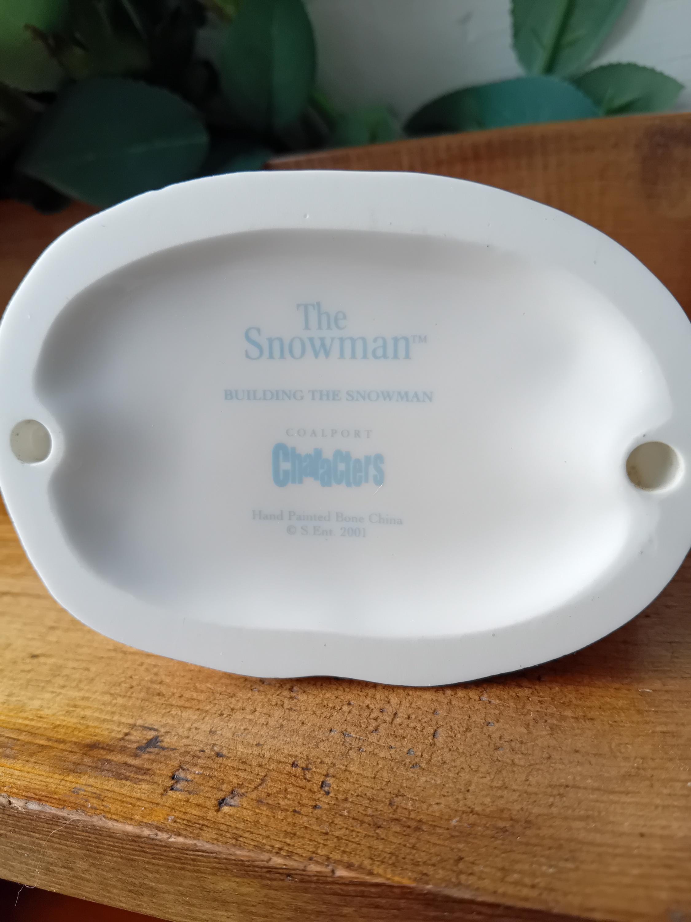 Coalport , the Snowman - 
